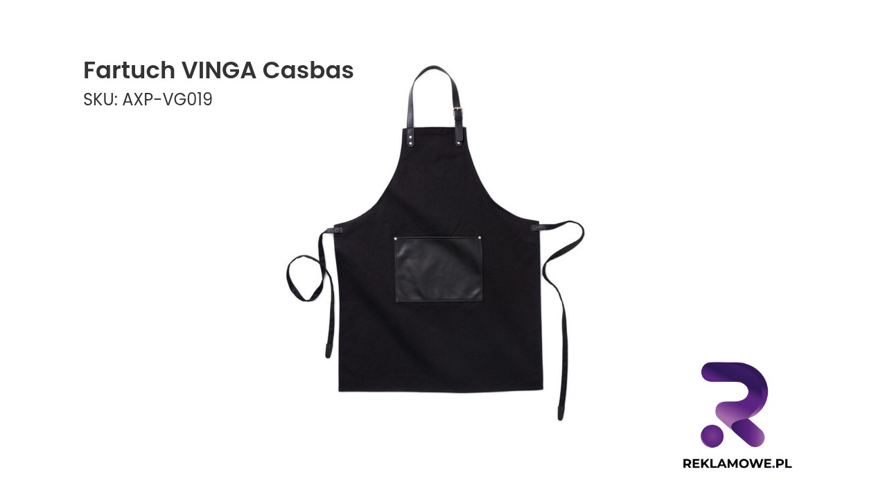 Fartuch VINGA Casbas w kolorze czarnym
