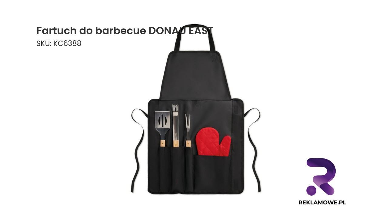 Fartuch do barbecue DONAU EAST – praktyczny fartuch do grillowania