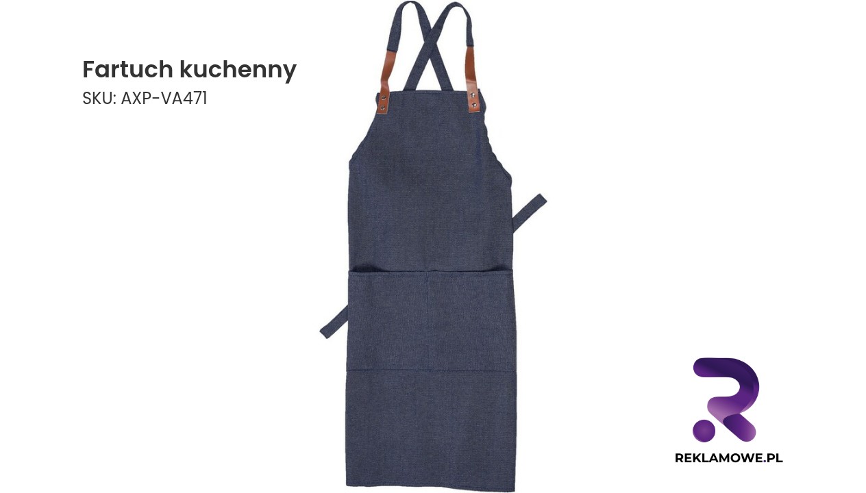 Fartuch kuchenny w kolorze białym