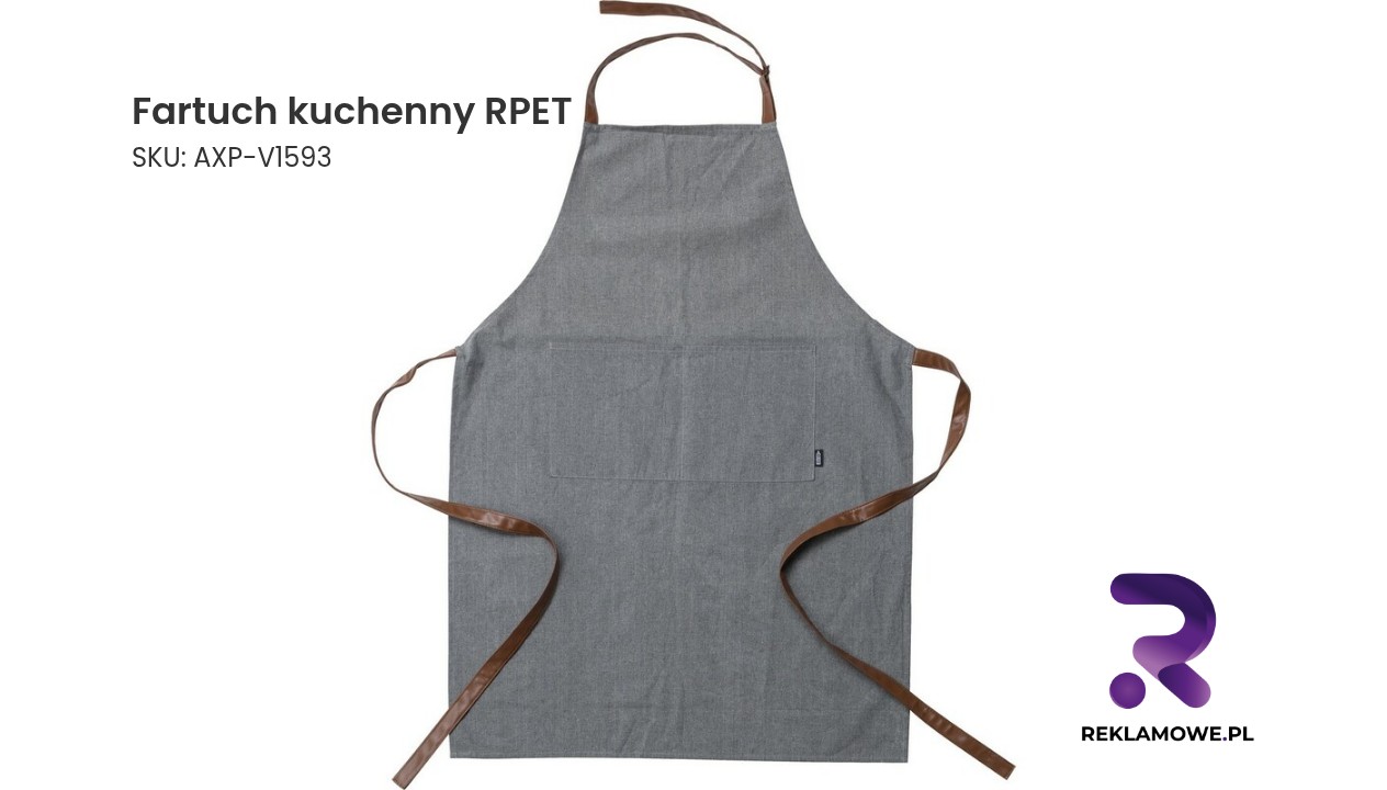 Fartuch kuchenny RPET – ekologiczny fartuch do gotowania