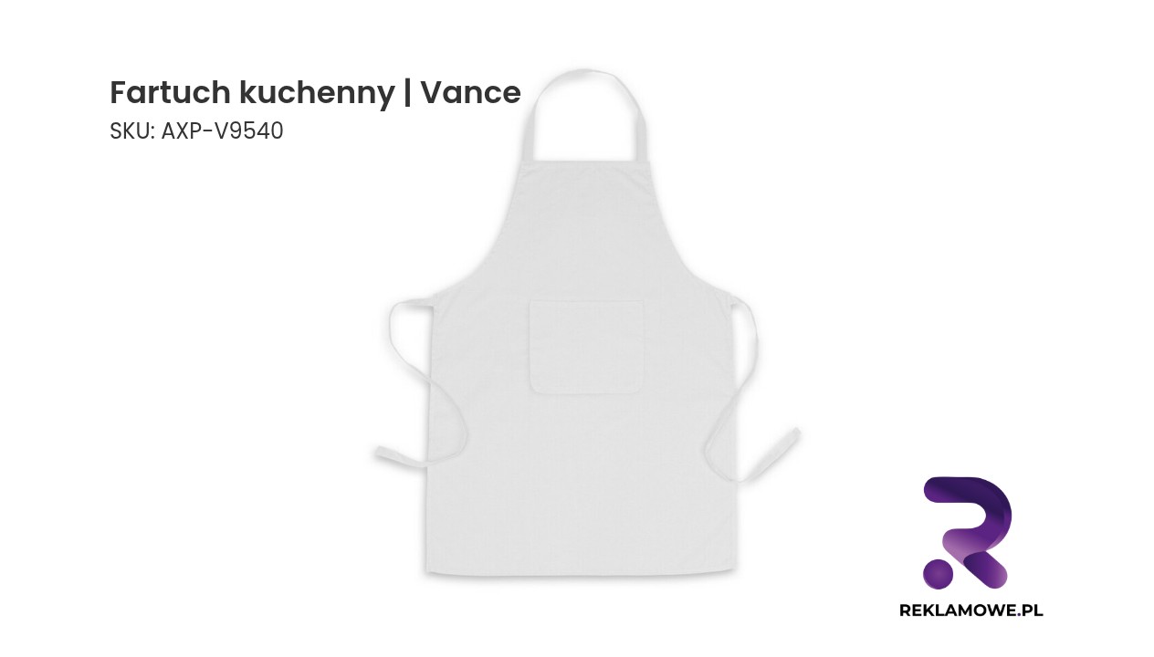 Fartuch kuchenny Vance - stylowy i praktyczny fartuch do gotowania