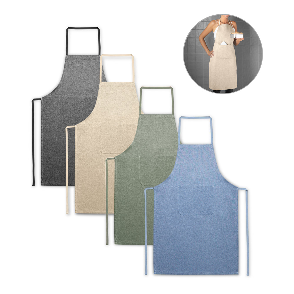 ZIMBRO. Fartuch zawierający bawełnę pochodzącą z recyklingu (140 g/m²) 99812_set
