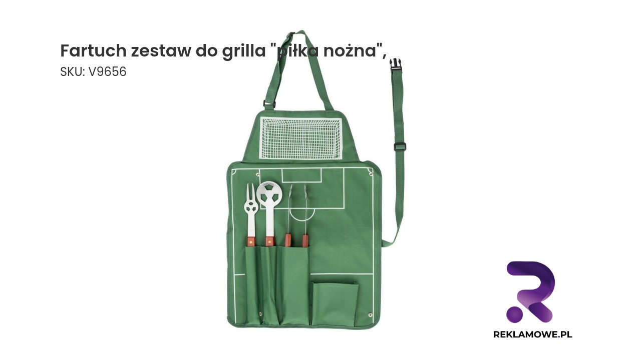 fartuch zestaw do grilla pilka 1