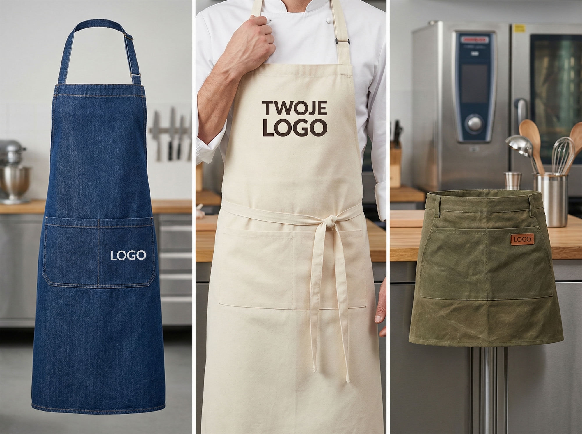 Fartuchy reklamowe w Częstochowie