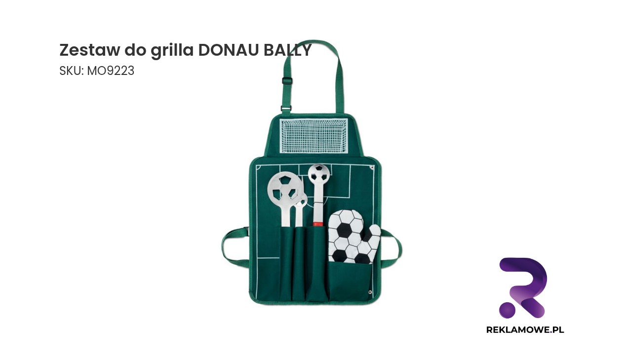 Zestaw do grilla DONAU BALLY – praktyczny komplet akcesoriów do grillowania